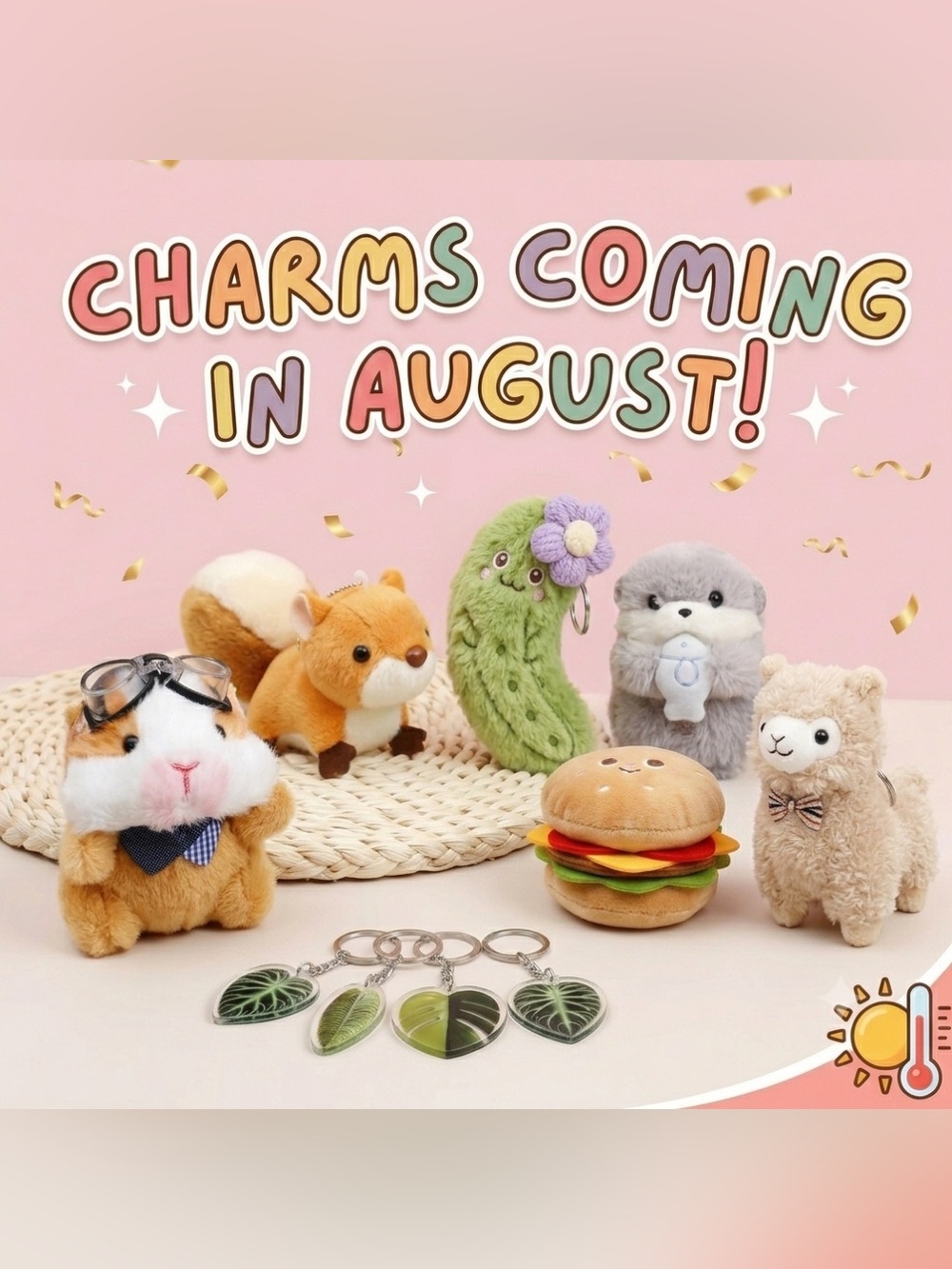 BAG CHARMS COMING SOON!!!